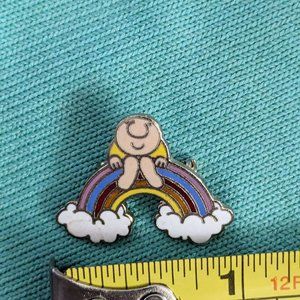 1979 Ziggy Sitting on Rainbow Vintage